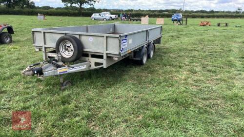 IFOR WILLIAMS 14' FLATBED TRAILER