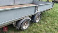 IFOR WILLIAMS 14' FLATBED TRAILER - 11