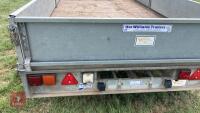 IFOR WILLIAMS 14' FLATBED TRAILER - 14
