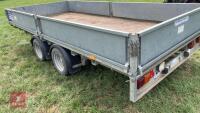 IFOR WILLIAMS 14' FLATBED TRAILER - 15
