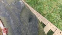 2X REAR TRACTOR WHEELS & TYRES - 4