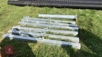 6 CATTLE HANDLING SYSTEM POSTS