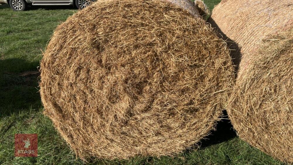 25 X 2026 ROUND BALES OF HAY (BIDS PER BALE)
