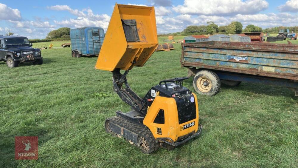 2017 JCB HTD-5 HIGH TIP TRACKED DUMPER