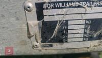 IFOR WILLIAMS GH84BT PLANT TRAILER - 14