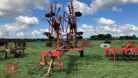 1998 KUHN GA7301 TWIN ROTOR RAKE - 2