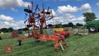 1998 KUHN GA7301 TWIN ROTOR RAKE - 4