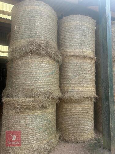 20 ROUND BALES OF 2026 HAY - BIDS PER BALE
