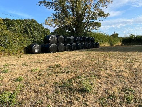 35 ROUND BALES OF 2026 HAYLAGE - BIDS PER BALE