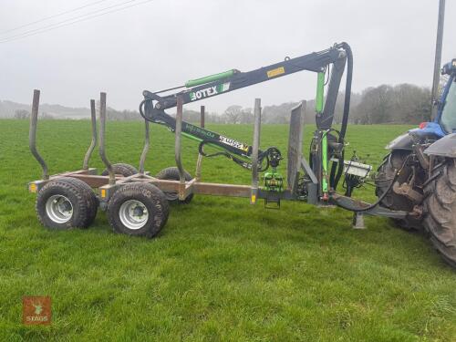 2017 BOTEX GR8 TIMBER TRAILER
