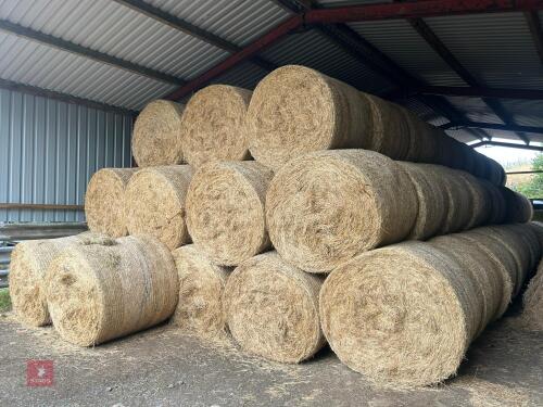 120 ROUND BALES OF 2026 MEADOW HAY - BIDS PER BALE