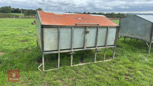 8' GALVANISED CALF CREEP FEEDER