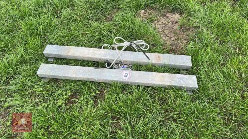 3000KG WEIGH BARS & DISPLAY