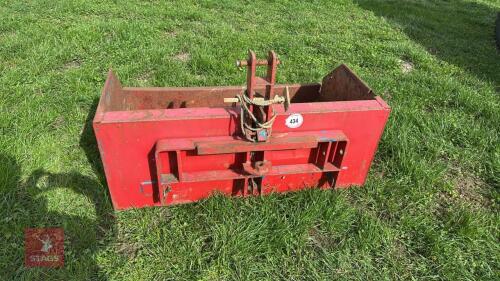 4' TIPPING LINK BOX