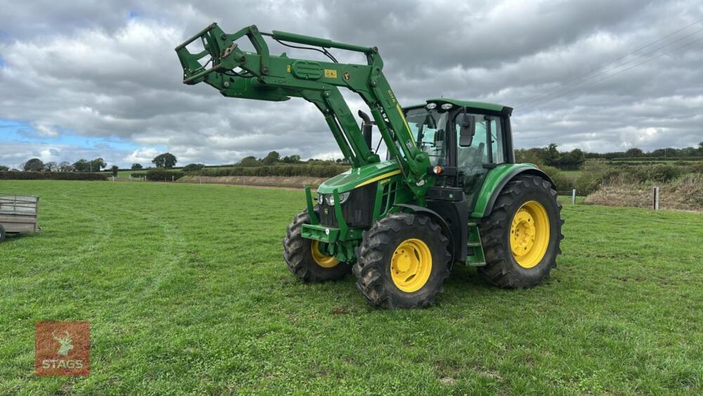 2022 JOHN DEERE 6120M 4WD TRACTOR