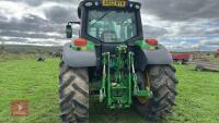 2022 JOHN DEERE 6120M 4WD TRACTOR - 4