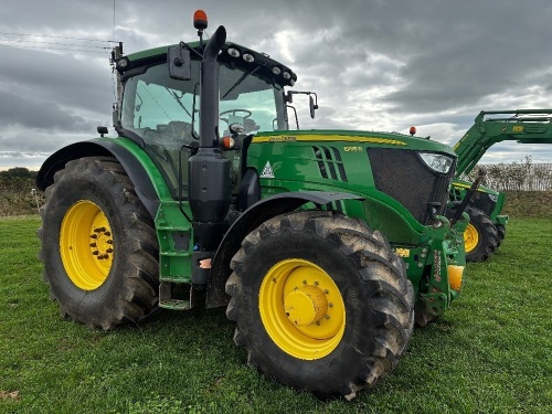 2017 JOHN DEERE 6195R 4WD TRACTOR