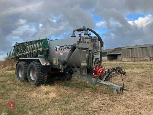 2014 PICHON 15700 SLURRY TANKER