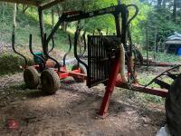 WEIMER WE-3000 LOGGING TRAILER