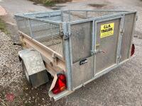 2021 7' X 4' 3'' CLH ATV TRAILER - 12