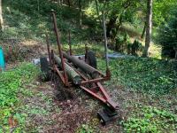 HOMEMADE LOGGING TRAILER - 2