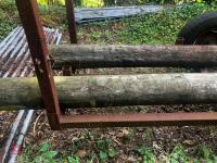 HOMEMADE LOGGING TRAILER - 11
