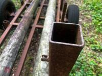 HOMEMADE LOGGING TRAILER - 13