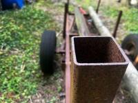 HOMEMADE LOGGING TRAILER - 14