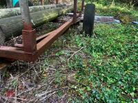 HOMEMADE LOGGING TRAILER - 23