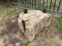 REAR CONCRETE TRACTOR WEIGHT - 8