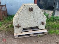 REAR CONCRETE TRACTOR WEIGHT - 2