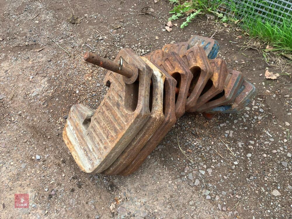 8 LEYLAND TRACTOR FRONT WEIGHTS