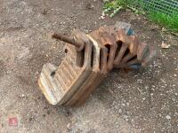 8 LEYLAND TRACTOR FRONT WEIGHTS