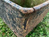 19'' X 16'' X 12'' CAST FEED TROUGH - 6