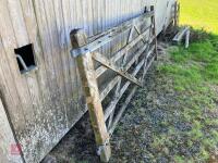 10' WOODEN GATE (A) - 5