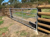 12' GALVANISED MESHED GATE - 2