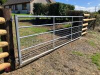 12' GALVANISED MESHED GATE - 3
