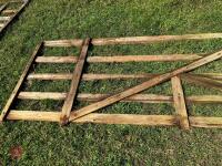 2 WOODEN GATES - 5