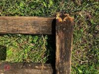 2 WOODEN GATES - 9