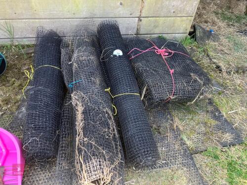 QTY PLASTIC MESH FENCING (79)