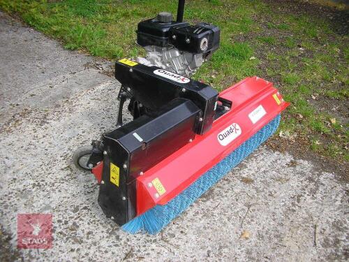 QUAD X MOTORISD YARD BRUSH