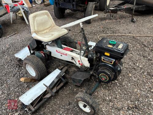 NATIONAL TRIPLE CYLINDER GARDEN MOWER