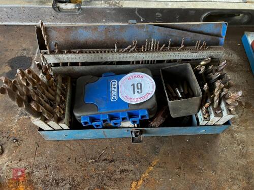 LARGE SELECTION OF TWIST DRILL BITS (19)
