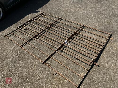 TWO STEEL WINDOW GRILLS (35)