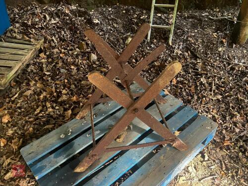 VINTAGE SAW HORSE