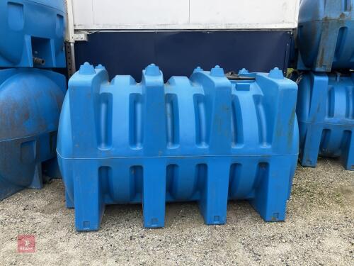 2500 LITRE WATER TANK