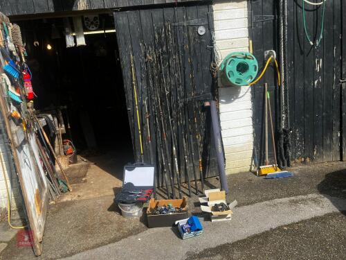 SELECTION OF FISHING RODS & REELS