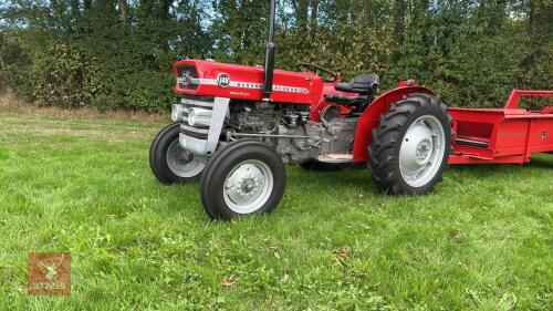 1972 MASSEY FERGUSON 148 2WD TRACTOR