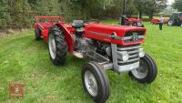 1972 MASSEY FERGUSON 148 2WD TRACTOR - 4