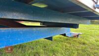 APPROX 4T HYDRAULIC TIPPING TRAILER - 11